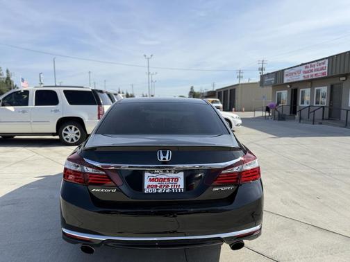 Crystal Black Pearl 2017 Honda Accord Sport