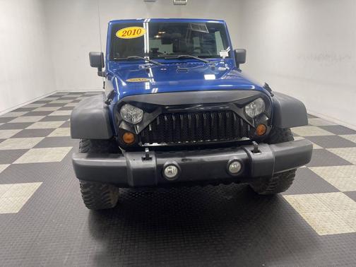 Deep Water Blue Pearlcoat 2010 Jeep Wrangler Unlimited Rubicon