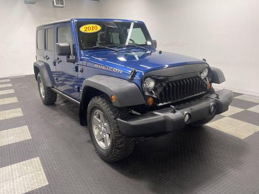 Deep Water Blue Pearlcoat 2010 Jeep Wrangler Unlimited Rubicon