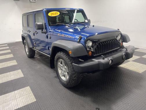 Deep Water Blue Pearlcoat 2010 Jeep Wrangler Unlimited Rubicon