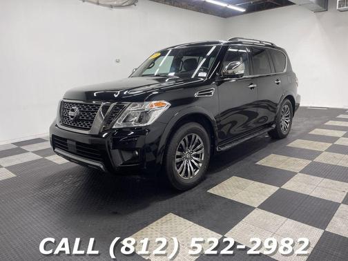 Black 2019 Nissan Armada Platinum