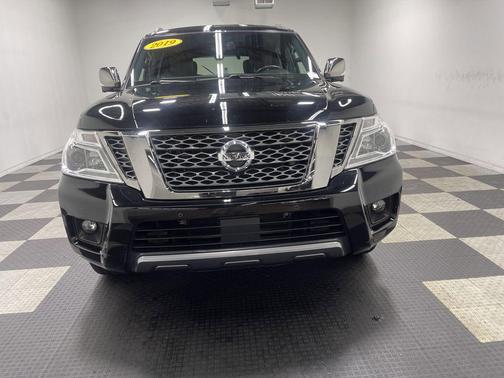 Black 2019 Nissan Armada Platinum