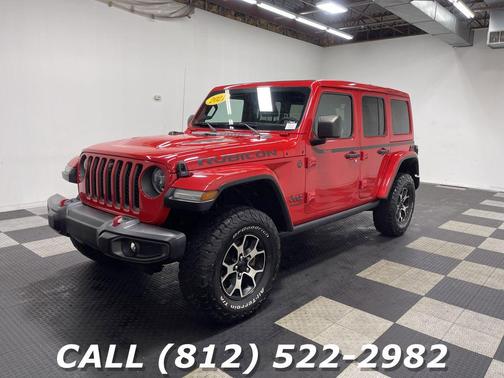 Firecracker Red Clearcoat 2021 Jeep Wrangler Unlimited Rubicon