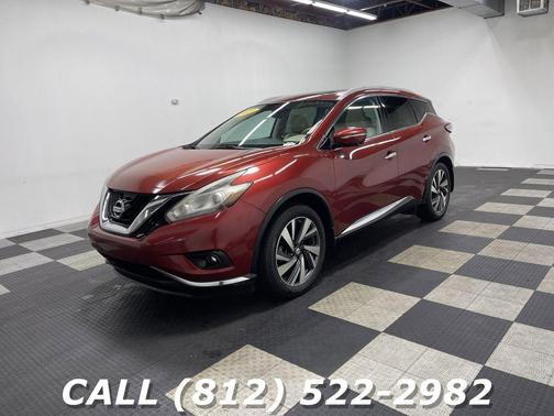 Cayenne Red 2015 Nissan Murano Platinum