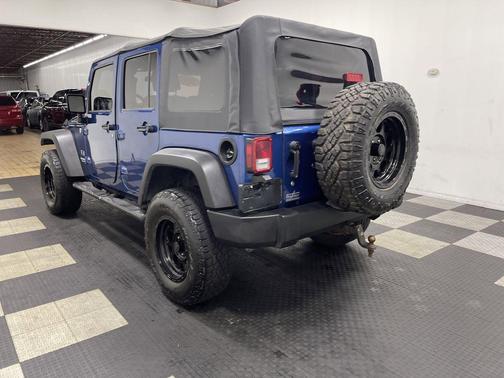 Deep Water Blue Pearlcoat 2009 Jeep Wrangler Unlimited X