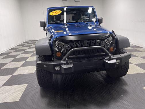 Deep Water Blue Pearlcoat 2009 Jeep Wrangler Unlimited X