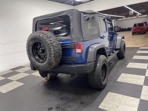 Deep Water Blue Pearlcoat 2009 Jeep Wrangler Unlimited X