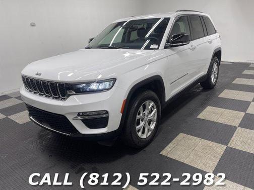 Bright White Clearcoat 2023 Jeep Grand Cherokee Limited