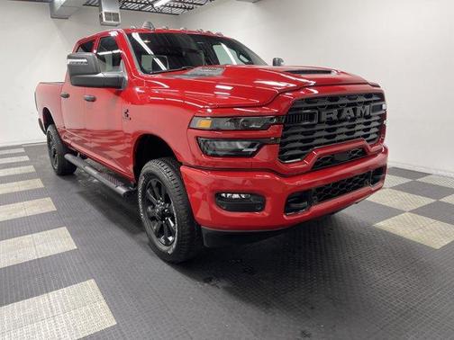 Flame Red Clearcoat 2026 RAM 2500 Black Express