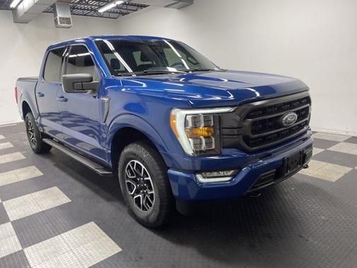 Atlas Blue Metallic 2023 Ford F-150 XLT