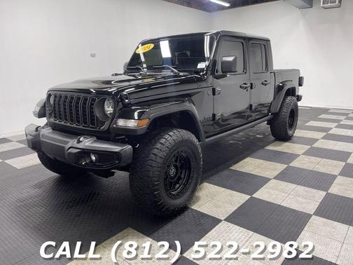 Black Clearcoat 2024 Jeep Gladiator Sport