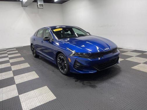 Sapphire Blue 2023 Kia K5 GT-Line