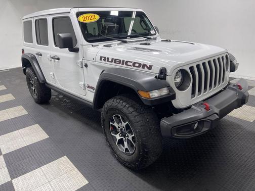 Bright White Clearcoat 2022 Jeep Wrangler Unlimited Rubicon