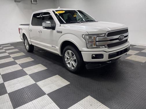 White Platinum Clearcoat Metallic 2019 Ford F-150 Platinum