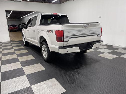 White Platinum Clearcoat Metallic 2019 Ford F-150 Platinum