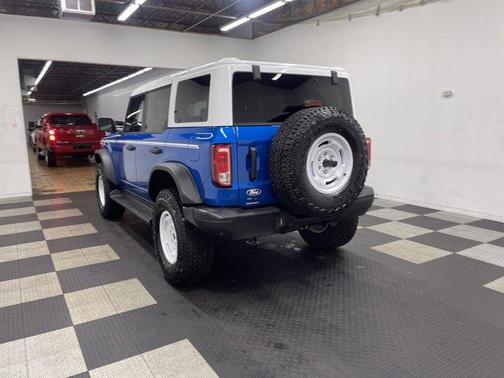 Velocity Blue Metallic 2026 Ford Bronco Heritage Edition