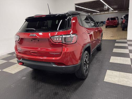 Red 2025 Jeep Compass Trailhawk