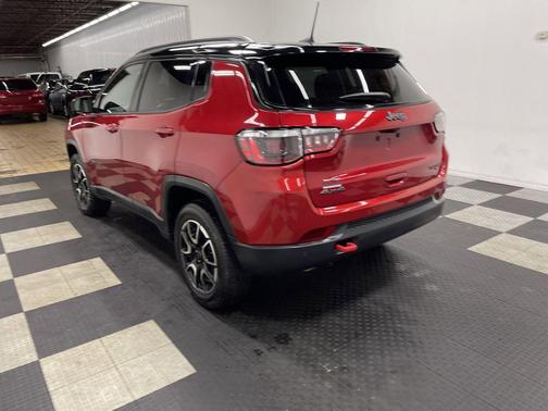Red 2025 Jeep Compass Trailhawk