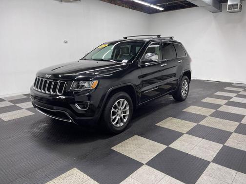 Brilliant Black Crystal Pearlcoat 2016 Jeep Grand Cherokee Limited