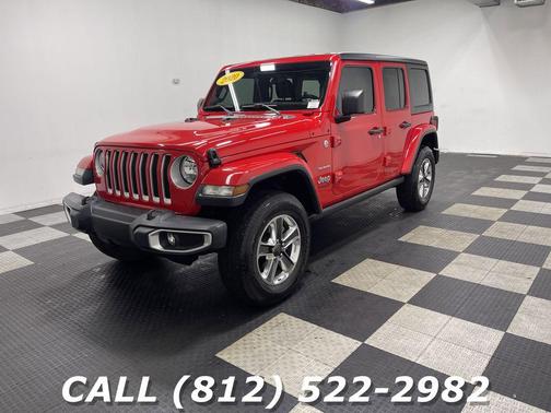 Firecracker Red Clearcoat 2020 Jeep Wrangler Unlimited Sahara