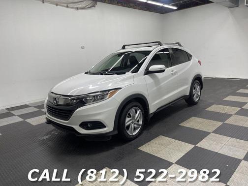 Platinum White Pearl 2019 Honda HR-V EX-L