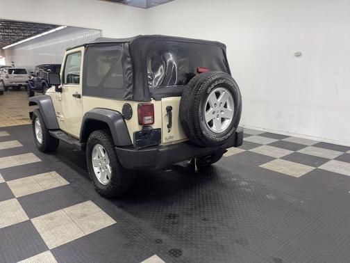 Sahara Tan Clearcoat 2012 Jeep Wrangler Sport