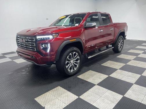 Volcanic Red 2023 GMC Canyon Denali