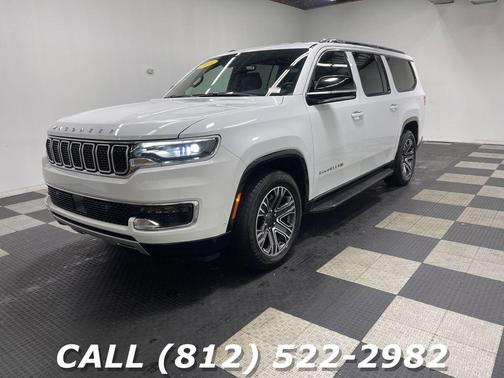 Bright White Clearcoat 2023 Jeep Wagoneer L Series II