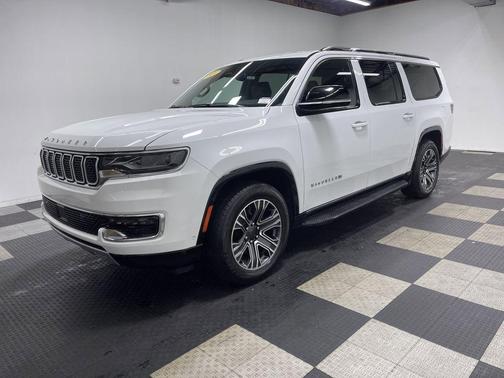 Bright White Clearcoat 2023 Jeep Wagoneer L Series II