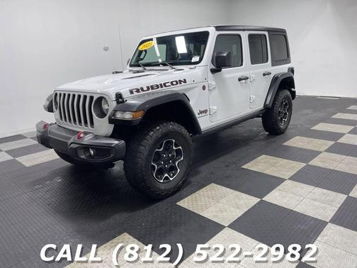 Bright White Clearcoat 2023 Jeep Wrangler Rubicon