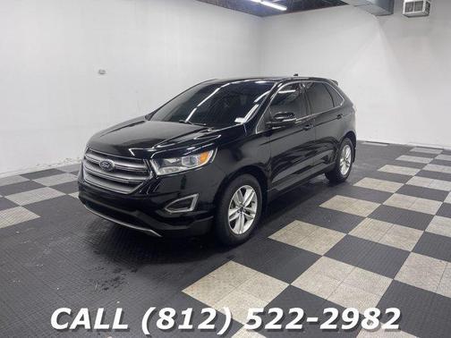 Shadow Black 2017 Ford Edge SEL