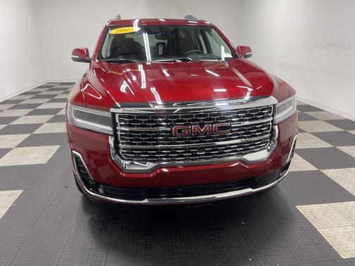 Volcanic Red 2023 GMC Acadia Denali