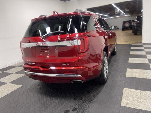 Volcanic Red 2023 GMC Acadia Denali