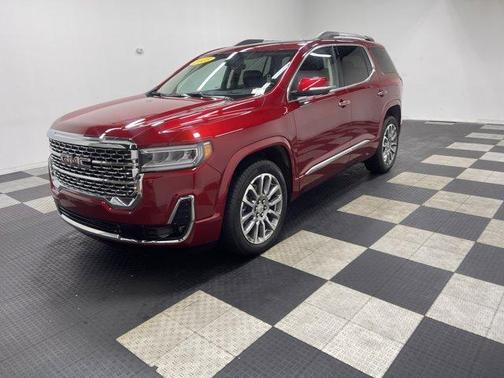 Volcanic Red 2023 GMC Acadia Denali