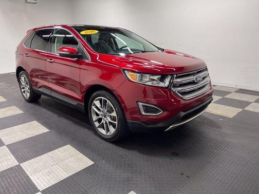 Ruby Red Metallic 2016 Ford Edge Titanium