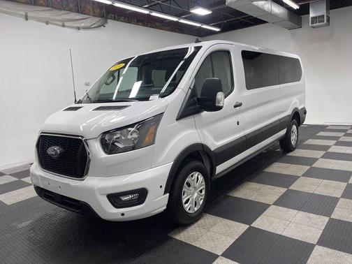 Oxford White 2024 Ford Transit-350 XLT