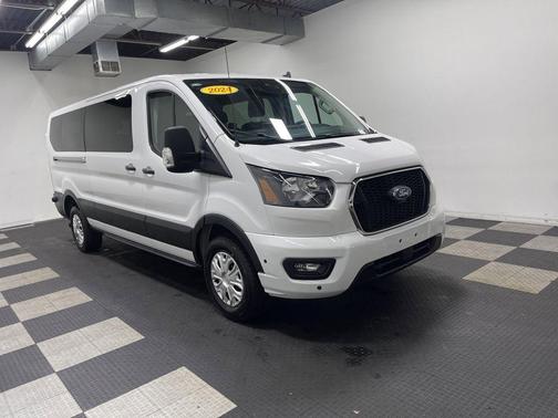 Oxford White 2024 Ford Transit-350 XLT