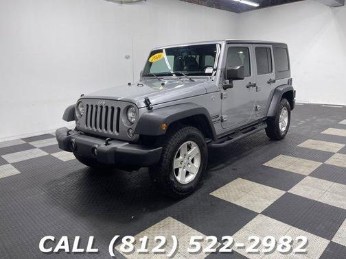 Billet Silver Metallic Clearcoat 2016 Jeep Wrangler Unlimited Sport