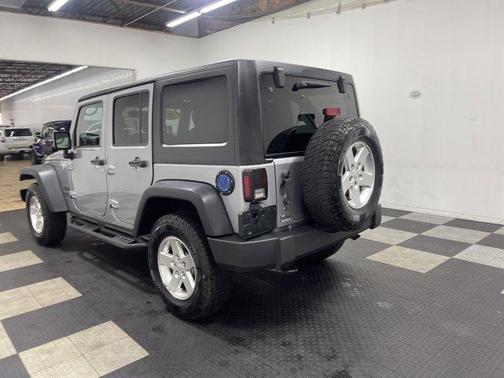 Billet Silver Metallic Clearcoat 2016 Jeep Wrangler Unlimited Sport