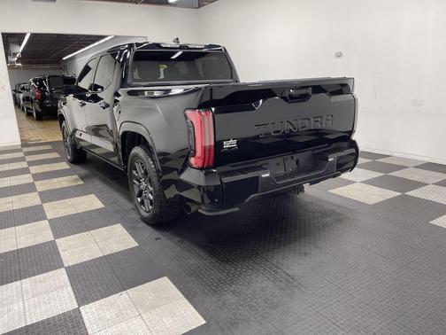 Midnight Black Metallic 2022 Toyota Tundra Platinum