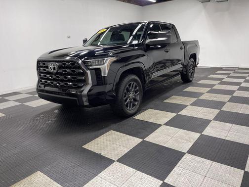 Midnight Black Metallic 2022 Toyota Tundra Platinum
