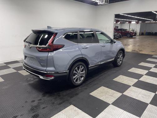 Gray 2021 Honda CR-V Hybrid Touring
