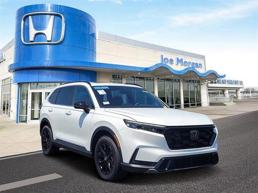 Platinum White Pearl 2024 Honda CR-V Hybrid Sport-L