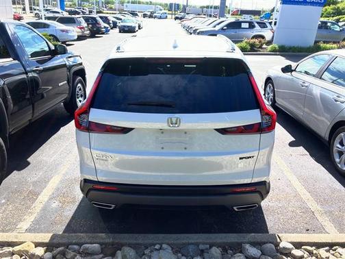 Platinum White Pearl 2024 Honda CR-V Hybrid Sport-L