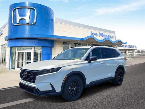 Platinum White Pearl 2024 Honda CR-V Hybrid Sport-L