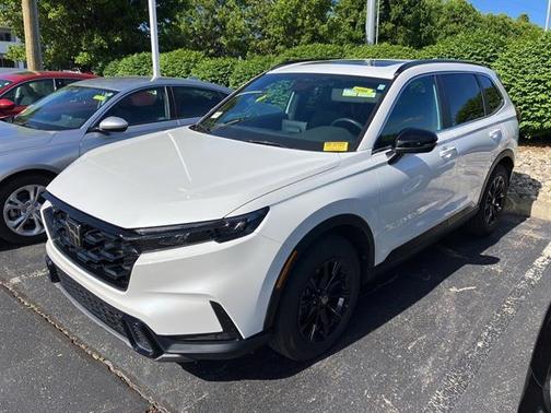 Platinum White Pearl 2024 Honda CR-V Hybrid Sport-L