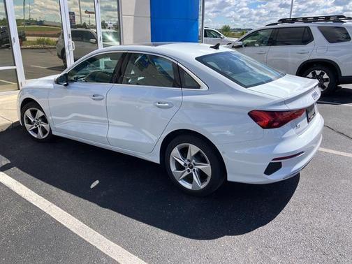 Glacier White Metallic 2024 Audi A3 40 Premium