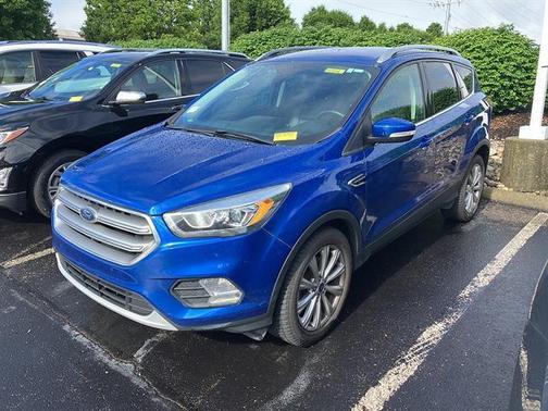 Lightning Blue 2017 Ford Escape Titanium