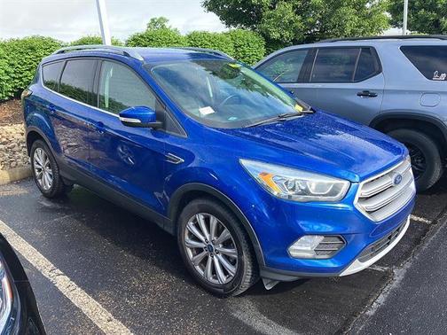 Lightning Blue 2017 Ford Escape Titanium