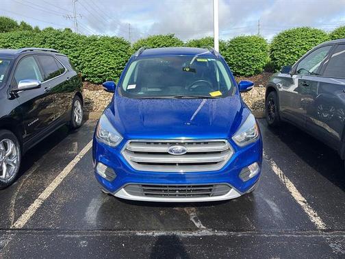 Lightning Blue 2017 Ford Escape Titanium